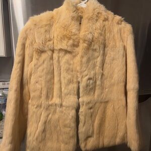 Elegant Cream Teddy Jacket for Women